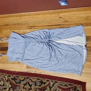 Hollister sundress / dress spaghetti straps floral cotton, NWT, L